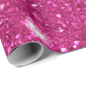 Glitter Pink  Cadeaupapier (Rol Hoek)