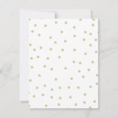 Glitter Pioen Save the Date Aankondigingen (Achterkant)