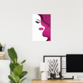 Glitter Poster (Thuiskantoor)