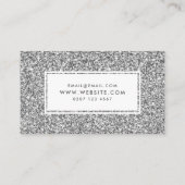 Glitter Print Feminine Visitekaartjes (Achterkant)