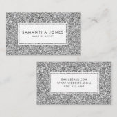 Glitter Print Feminine Visitekaartjes (Voorkant / Achterkant)