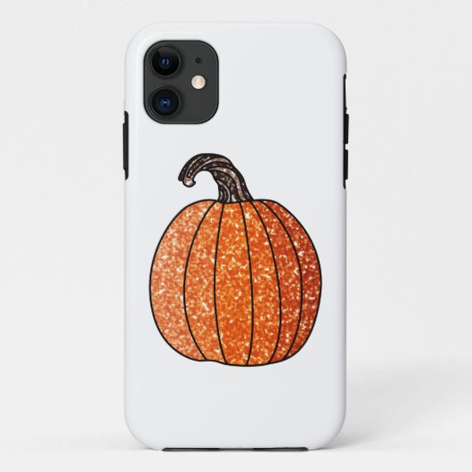 Glitter Pumpkin Case-Mate iPhone Case (Achterkant)