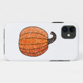 Glitter Pumpkin Case-Mate iPhone Case (Achterkant (horizontaal))