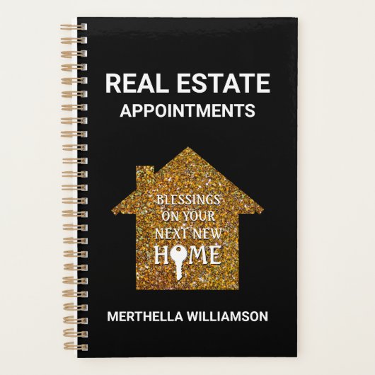 Glitter REAL ESTATE Appointes Planner (Voorkant)