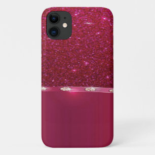 glitter red Hoesje-Mate Barely iPhone 11 Hoesje