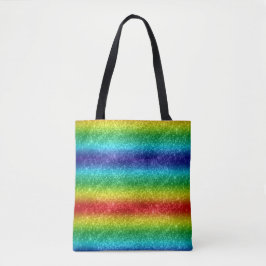 Glitter Regenboog Draagtas