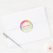 Glitter Regenboog Drips Body Butter Labels (Envelop)