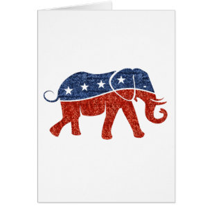 glitter - republikeinse olifant