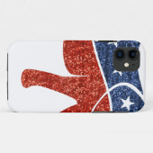 glitter - republikeinse olifant Case-Mate iPhone case (Achterkant (horizontaal))