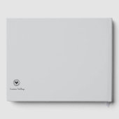 Glitter Rings gastenboek | Luxe bruiloften (Achterkant)