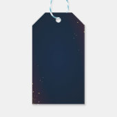 Glitter Roos Gold Drivers marineblauw Cadeaulabel (Achterkant)