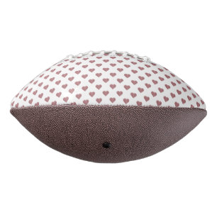 Glitter Roos Gold Hearts Witte achtergrond American Football