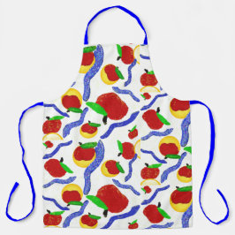 Glitter Rosh Hashanah shofar appels en honing Schort