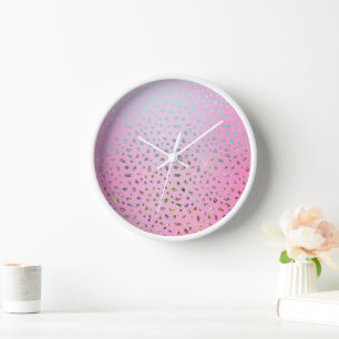 Glitter Roze Luipaardprint