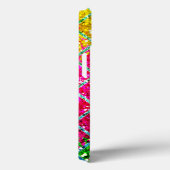 Glitter Roze Snakeskin Case-Mate iPhone Case (Achterkant / Rechts)