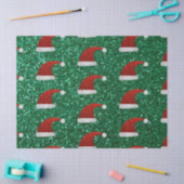 Glitter Santa Hat Tissuepapier (Craft)