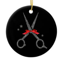 Glitter-schaar - Haardestraalstylist kerst