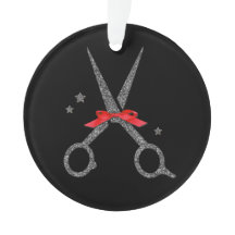 Glitter-schaar - Haardestraalstylist kerst 