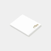 Glitter Seahorse Post-it® Notes (Schuin)