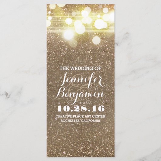 Glitter Shimmer Chic String Lights Programma (Voorkant)