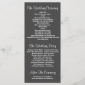 Glitter Shimmer Silver folie String Lights Program Programma (Achterkant)