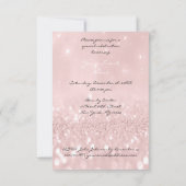 Glitter Silver Gray Pink Diamond Shoes Glitter Kaart (Achterkant)