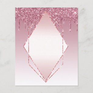 Glitter-Sjablonen Flyer