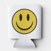 Glitter Smile Face Blikjeskoeler (Achterkant)