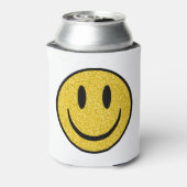 Glitter Smile Face Blikjeskoeler (Blikje Achterkant)