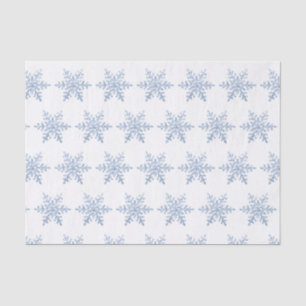 Glitter Sneeuwvlok Patroon Tissuepapier