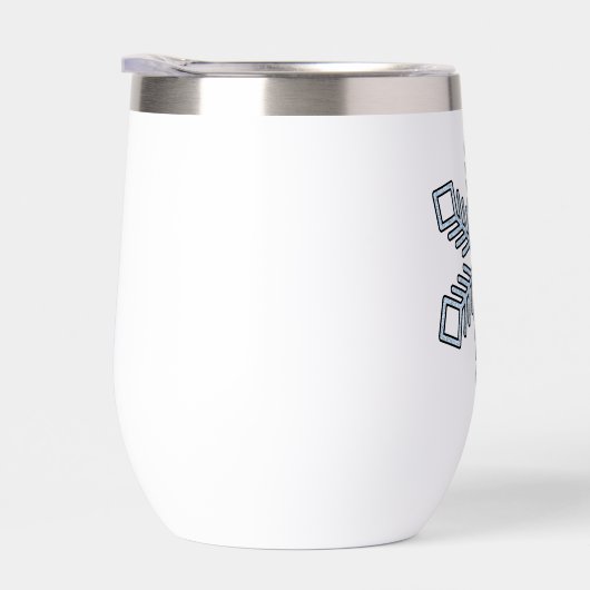 Glitter Snowflake - Baby Blue Branches (Droite)