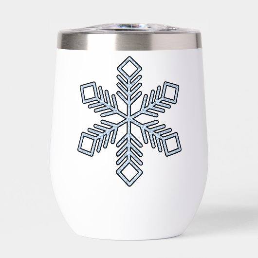 Glitter Snowflake - Baby Blue Branches (Avant)