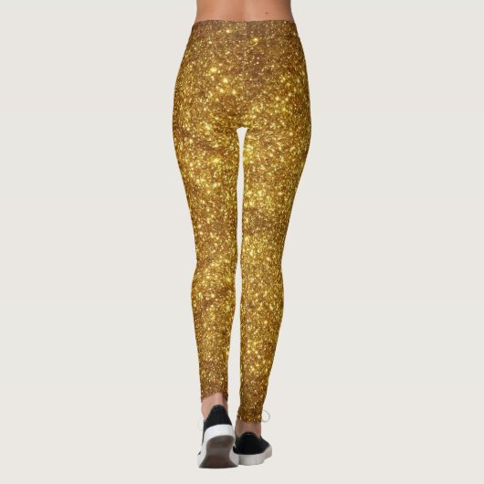 Glitter Sparkle Effect Leggings - Pants (Achterkant)