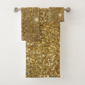 Glitter Sparkle Glittery Sparkly  Bad Handdoek (Insitu)