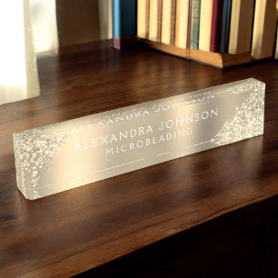Glitter Sparkle Microblading Brows Salon Naambordje