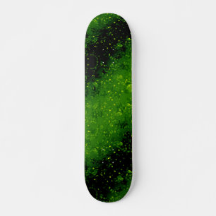Glitter sparkle naadloze confetti green shine skateboard