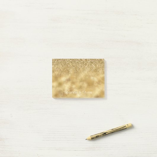 Glitter Sparkle   Post-it® Notes (Op bureau)