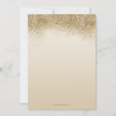 Glitter Sparkle Sweet 16 Birthday Kaart (Achterkant)