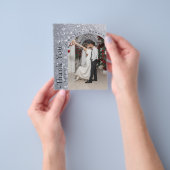 Glitter Sparkly Budget Weddenschap Bedankt kaarten (Hand)