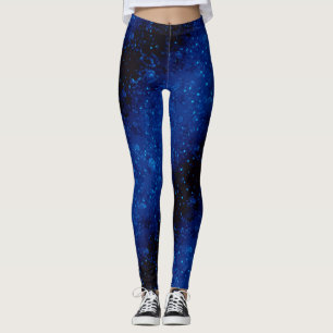 Glitter sparren naadloze confetti marshine donker leggings