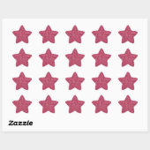 GLITTER STAR BABY SHOWER STICKER (Vel)