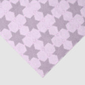 Glitter Star van David blush geometrisch Tissuepapier (Detail)