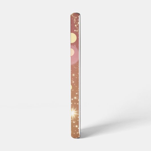 Glitter Starlight Bokeh Samsung Galaxy Hoesje (Linkerkant)