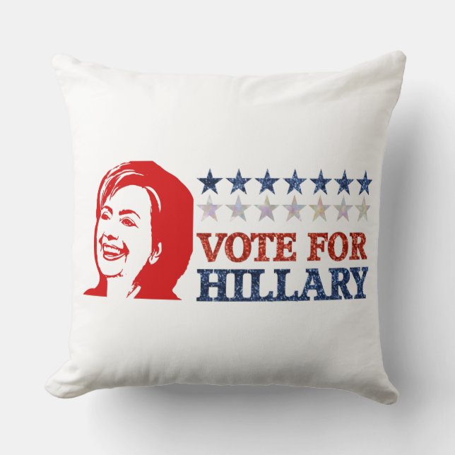 glitter stemhillary kussen (Voorkant)