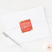Glitter Stippen | Cadeau Label Sticker (Envelop)