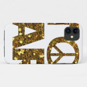 glitter stop oorlogen Case-Mate iPhone case (Achterkant (horizontaal))