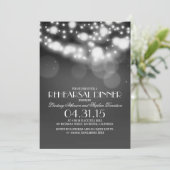 Glitter String Lights  repetitie Diner Kaart (Staand voorkant)