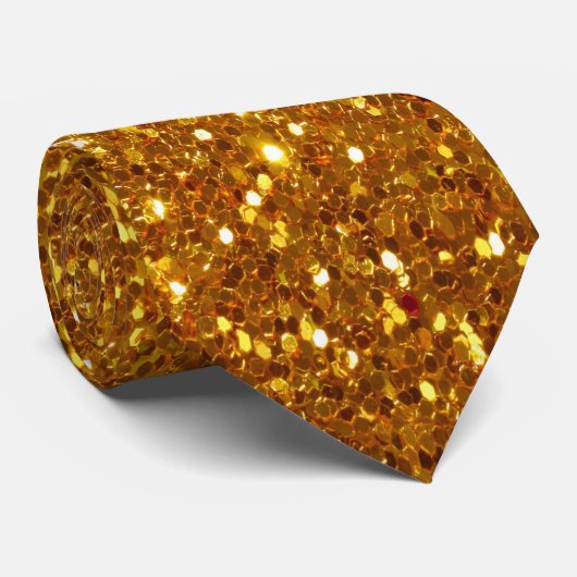 Glitter Stropdas (Opgerold)