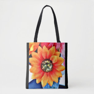 Glitter Sunflower Draagtas