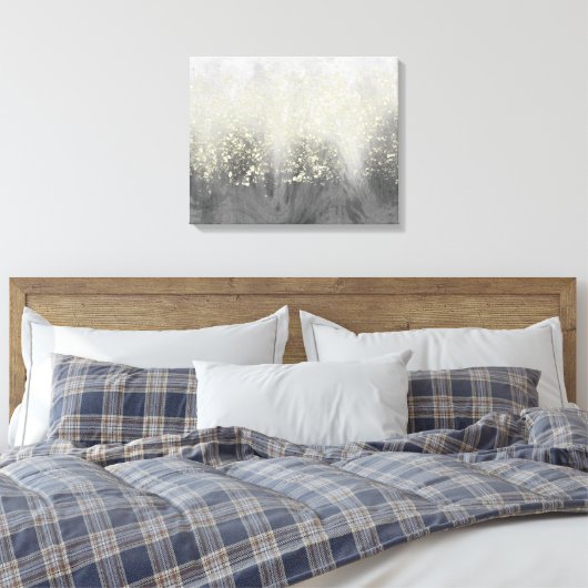 Glitter Swirl Canvas Afdruk (Insitu (Slaapkamer))